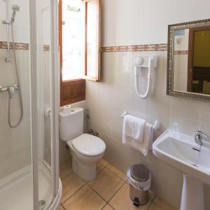 Koupelna v ubytování Hostal Loreto