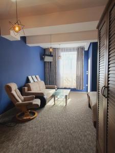 Χώρος καθιστικού στο Apartament Stojałowskiego 35