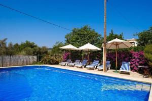 Bazén v ubytování Elegant Villa in Sant Miquel de Balansat with Private Pool nebo v jeho okolí