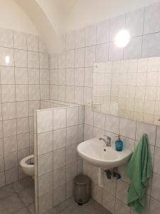 Kúpeľňa v ubytovaní Apartmany 123