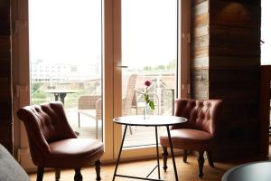 Posezení v ubytování Coffee Fellows Hotel Trier