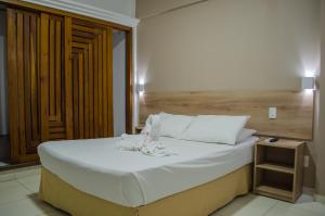 Postel nebo postele na pokoji v ubytování El Aram Beach Express
