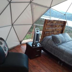 Posezení v ubytování Glamping Bella Vista
