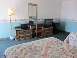 Μια τηλεόραση ή/και κέντρο ψυχαγωγίας στο Budget Inn Odessa