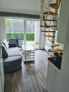 Posezení v ubytování Apartmán s vlastním vchodem Klima Terasa