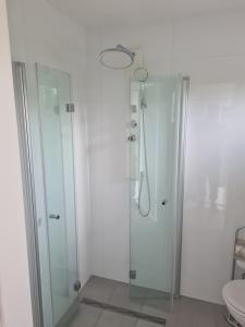 Koupelna v ubytování Apartmán s vlastním vchodem Klima Terasa