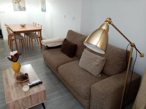 Posezení v ubytování Apartamento céntrico recién reformado