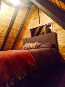 Postel nebo postele na pokoji v ubytování Glamping Los Ángeles