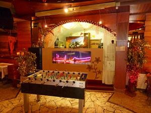 Lounge nebo bar v ubytování Pension Schönblick