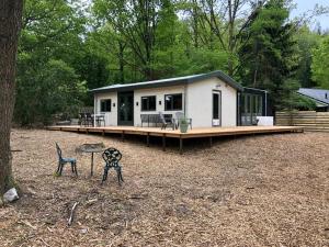 Afbeelding uit fotogalerij van Stijlvolle bungalow nabij prachtige zwempoel in Gasselte