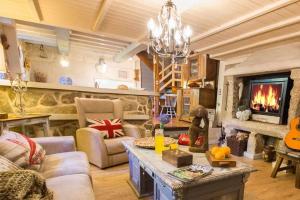 Część wypoczynkowa w obiekcie Cas do Mestre Casa rural con Encanto