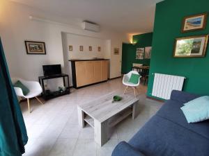 Posezení v ubytování B&B Gianni e Pia