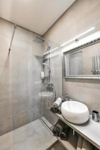 Koupelna v ubytování Cityscape Wenceslas Square Apartment