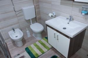 Koupelna v ubytování Apartment Elmari