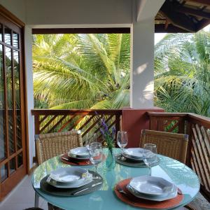 En balkon eller terrasse på Apto incrível em condomínio lindo