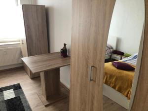 Ein Bett oder Betten in einem Zimmer der Unterkunft Zimmervervietung Bei Lachajczyk