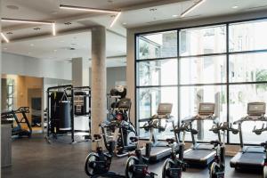 The fitness centre and/or fitness facilities at Entourage sur-le-Lac