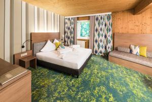 Postel nebo postele na pokoji v ubytování Hotel die Hindenburg