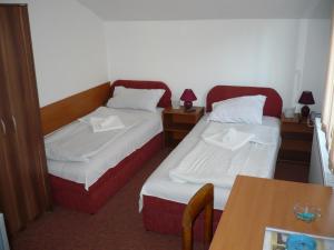 Motel Stara Vrba客房内的一张或多张床位