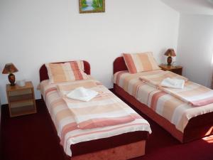 Кровать или кровати в номере Motel Stara Vrba