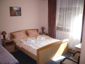 Motel Stara Vrba客房内的一张或多张床位