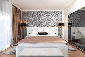 Posteľ alebo postele v izbe v ubytovaní WISH Apartments + 30 fotografií