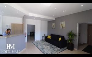 Vstupní hala nebo recepce v ubytování Hotel MABI + 9 fotografií