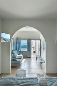 Zona d'estar a Blue Dolphins Apartments