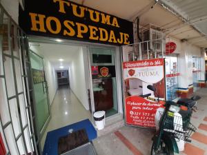 Majutusasutuses Hospedaje Tuuma olev sertifikaat, autasu, silt või muu dokument