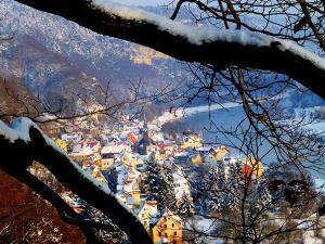 Příroda nedaleko penzionu