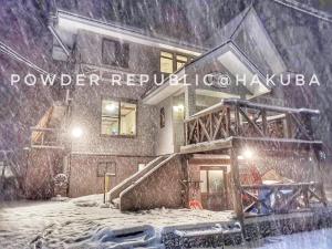 Hakuba Powder Republic v zimě