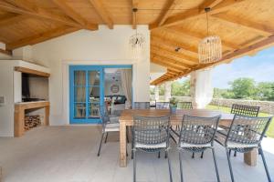 Balkón alebo terasa v ubytovaní Villa Aria Istria