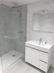 Kúpeľňa v ubytovaní Hostal Cuzco