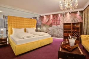 Postel nebo postele na pokoji v ubytování Hotel Sommerhof