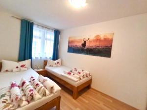 Letto o letti in una camera di Apart Waldblick