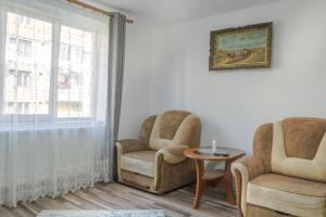 Posezení v ubytování Casa Astilean