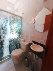 Ένα μπάνιο στο Pousada Essência da Serra