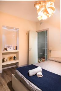 Posteľ alebo postele v izbe v ubytovaní Cosy en ville apartment in Aosta center