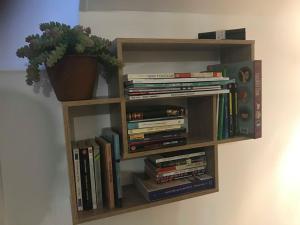 Perpustakaan di apartmen +29 gambar