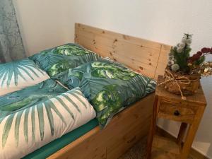 Postel nebo postele na pokoji v ubytování Traumhaus Flattnitz