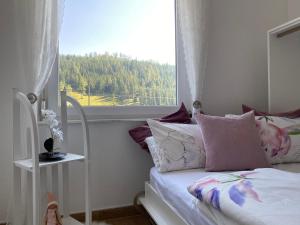 Posteľ alebo postele v izbe v ubytovaní Traumhaus Flattnitz