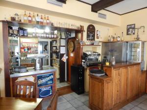 Lounge alebo bar v ubytovaní Penzion Dřevěnka