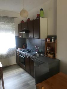 Kuchyň nebo kuchyňský kout v ubytování Guest House Josipović