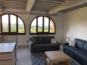 Posezení v ubytování Podere La Casa