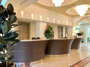 Vstupní hala nebo recepce v ubytování Hotel Aurelia + 37 fotografií