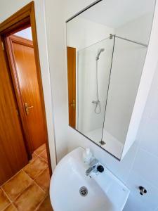 Bathroom sa Casa Rural Forest Home