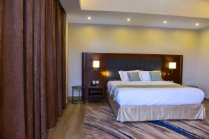 Voodi või voodid majutusasutuse Admas Grand Hotel toas