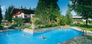 Bazén v ubytování Stoll's Hotel Alpina nebo v jeho okolí