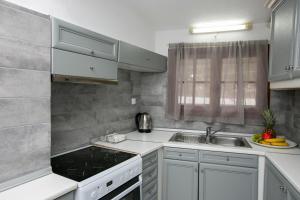 A kitchen or kitchenette at Villa Kouf