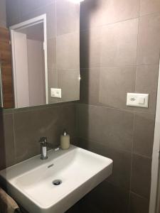Koupelna v ubytování Wohnung Haus St. Martin + 5 fotografií